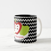 Apples Personalized Teacher Mok (Voorkant rechts)