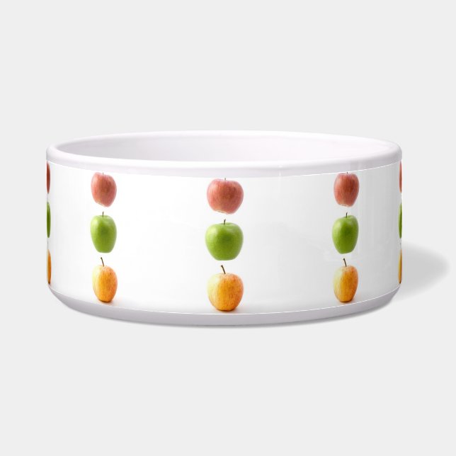 Apples Pet Bowl Voerbakje (Voorkant)