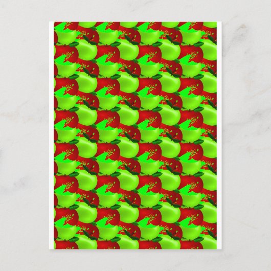 Apples Swatch Briefkaart (Voorkant)