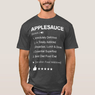 Applesauce Definition Betekenis _ Funny T-shirt