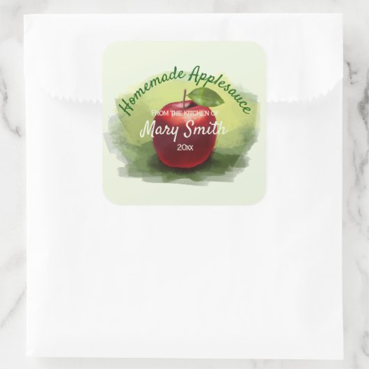 Applesauce Design Canning Label (Tas)