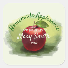 Applesauce Design Canning Label