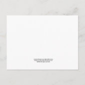 Appletini aka Apple Martini Cocktail Recipe Art Briefkaart (Achterkant)