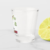 Appletini aka Apple Martini Cocktail Recipe Art Shot Glas (Rechts)