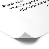 Appletini - Apple Martini Cocktail Recipe 16"x20" Poster (Hoek)