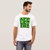Appletini, Gesmaakte Martini T-shirt (Voorkant volledig)