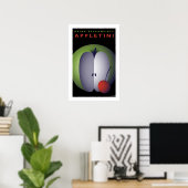Appletini (klein Poster) Poster (Thuiskantoor)
