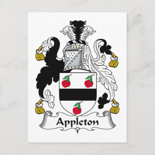 Appleton Family Crest Briefkaart