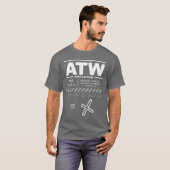 Appleton International Airport ATW T-shirt (Voorkant volledig)