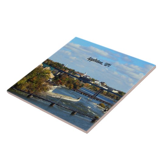 Appleton, landschapsfoto van Wisconsin, Tegeltje (Zijkant)