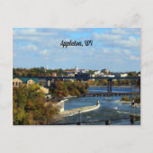 Appleton, landschapsfoto Wisconsin Briefkaart (Voorkant)