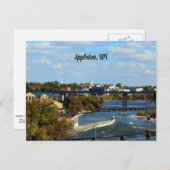 Appleton, landschapsfoto Wisconsin Briefkaart (Voorkant / Achterkant)