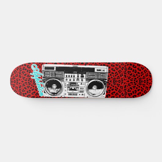 Appleton leapord ghetto box skateboard (Horizontaal)