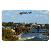 Appleton, schilderachtig WI-foto Magneet (Horizontaal)