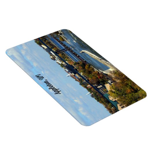 Appleton, schilderachtig WI-foto Magneet (Rechterzijde)