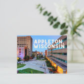 Appleton, Wisconsin Briefkaart (Staand voorkant)