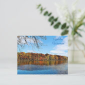 Appleton, Wisconsin Fall Leaves Foto Briefkaart (Staand voorkant)