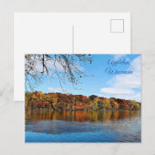 Appleton, Wisconsin Fall Leaves Foto Briefkaart (Voorkant / Achterkant)