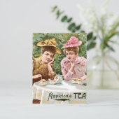 Appleton's Drink en kunst van de thee Briefkaart (Staand voorkant)