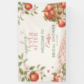 Appley EVER AFTER Bruiloft Feestelijke Ontvangst Spandoek (Verticaal)