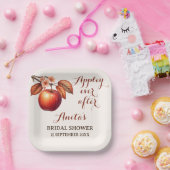 Appley Ever After Herfst Bruiloft Feest Papieren Bordje (Feest)