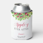 Appley Ever Na Apple Herfst Vrijgezellenfeest Blikjeskoeler (Blikje Voorkant)