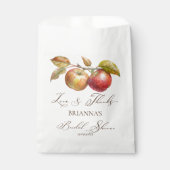 Appley ooit na appel herfst vrijgezellenfeest guns bedankzakje (Voorkant)