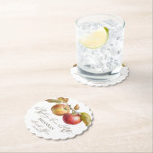 Appley ooit na appel herfst vrijgezellenfeest kartonnen onderzetters (Insitu)