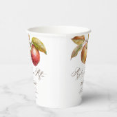 Appley ooit na appel herfst vrijgezellenfeest papieren bekers (Rechts)