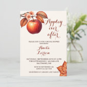 Appley ooit na Herfst Vrijgezellenfeest Kaart (Staand voorkant)