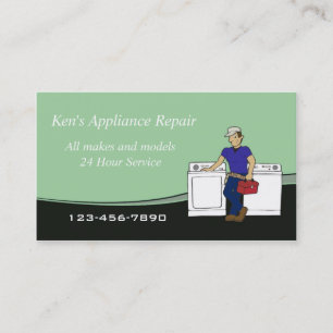 Appliance Repairman-visitekaartje Visitekaartje