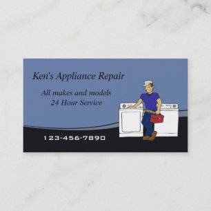 Appliance Repairman-visitekaartje Visitekaartje