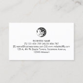 Application Developer Computer Programmer Visitekaartje (Achterkant)