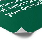 Applied Anthropologist - Funny Definition Poster (Hoek)