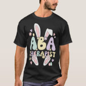 Applied Behavior Analysis Therapist Easter Bunny E T-shirt (Voorkant)
