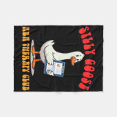 Applied Behavior Analyst A Gekke Goose A Therapy C Fleece Deken (Voorkant (Horizontaal))