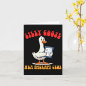 Applied Behavior Analyst A Gekke Goose A Therapy C Kaart (Gele Bloem)