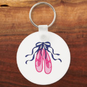 Appliqué Ballet Slippers Sleutelhanger (Voorkant)