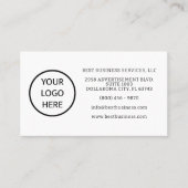 Appointment Reminder Calendar Business Card Visitekaartje (Voorkant)