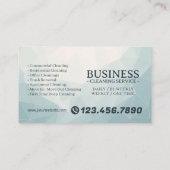 Appointment Reminder House Cleaning Housekeeping Visitekaartje (Achterkant)