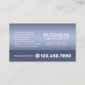 Appointment Reminder House Cleaning Housekeeping Visitekaartje (Achterkant)