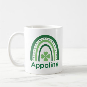 Appoline Naam Clover Boho Rainbow Koffiemok