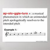 Appologgiatura Poster (Voorkant)