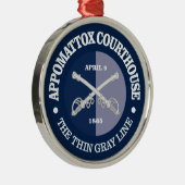 Appomattoc Courthouse (B&G) Metalen Ornament (Rechts)