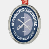 Appomattoc Courthouse (B&G) Metalen Ornament (Links)