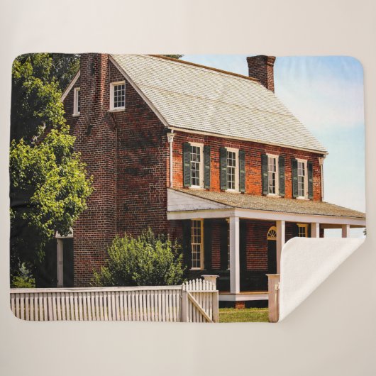 APPOMATTOX HOFHUIS SHERPA DEKEN (Voorkant (horizontaal))