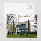 Appomattox Peers House Briefkaart (Voorkant / Achterkant)
