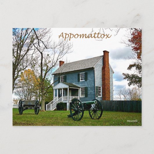 Appomattox Peers House Briefkaart (Voorkant)
