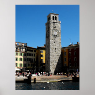 Apponale Tower Riva del Garda Italië Poster