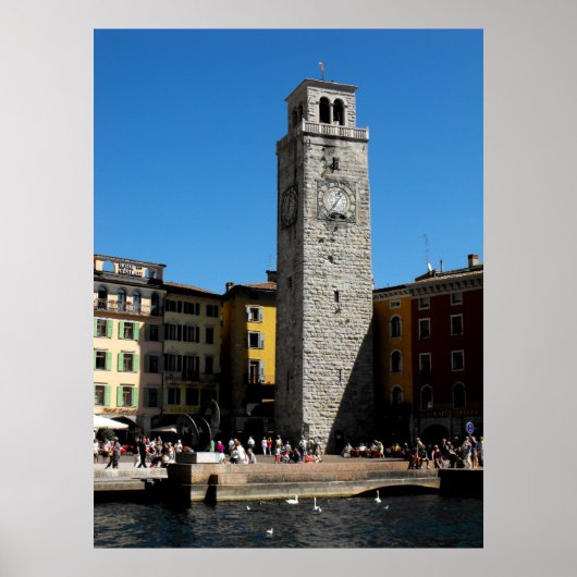 Apponale Tower Riva del Garda Italië Poster (Voorkant)
